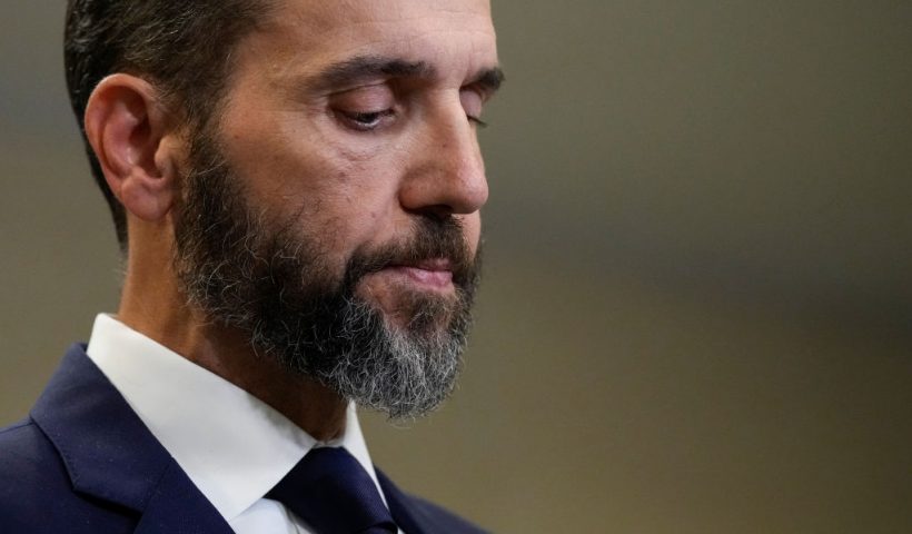 WASHINGTON, DC - AUGUST 01: Special Counsel Jack Smith delivers remarks on a recently unsealed indictment including four felony counts against former U.S. President Donald Trump on August 1, 2023 in Washington, DC. Trump was indicted on four felony counts for his alleged efforts to overturn the 2020 election. (Photo by Drew Angerer/Getty Images)