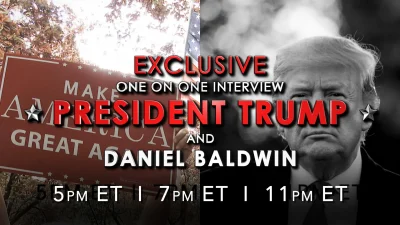 Watch the exclusive interview with Donald Trump on OAN at 5pm ET / 2pm PT.