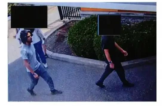 Nasser captured on surveillance on September 19, 2025
Department of Justice